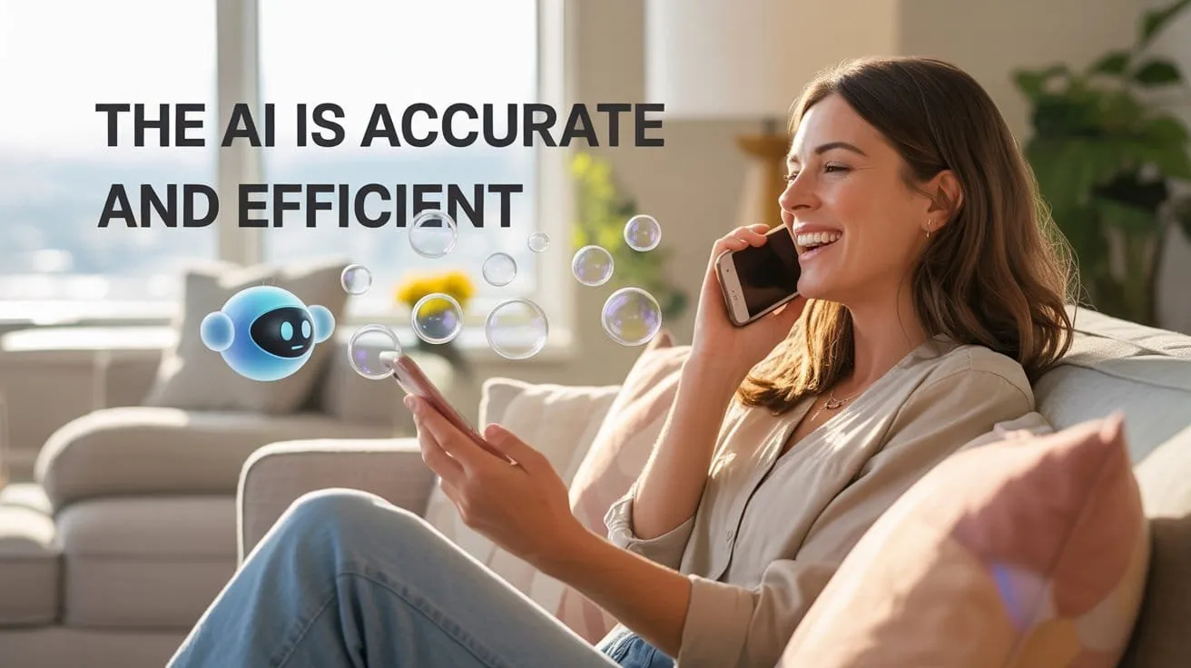 Consumers preferring the accuracy and efficiency of AI-powered phone support.